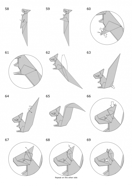 Origami Squirrel Jo Nakashima