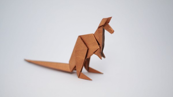 Origami Kangaroo by Jo Nakashima