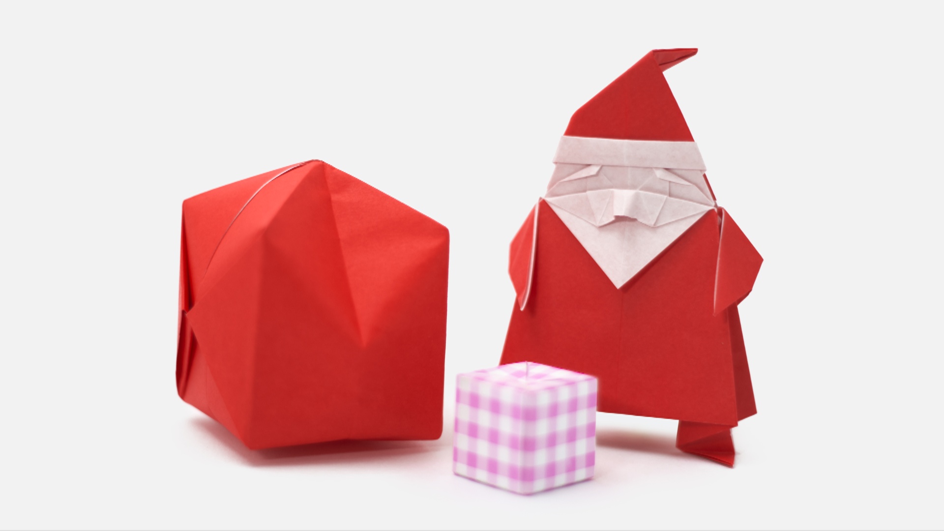 Origami Santa Claus – Diagrams and Video