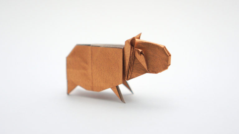 Origami Capybara