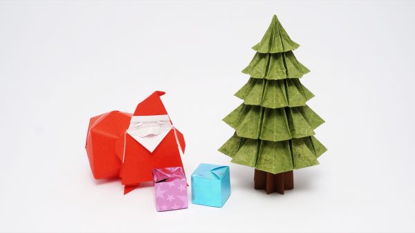 Tree and Santa Claus