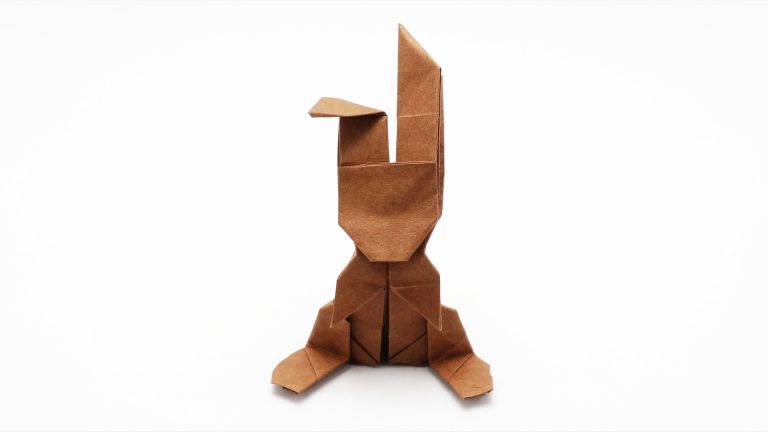 Origami Money Bunny v2