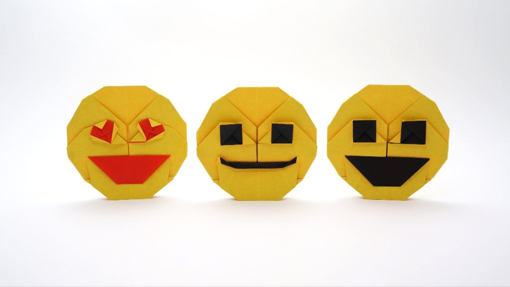 Origami Emoji by Jo Nakashima