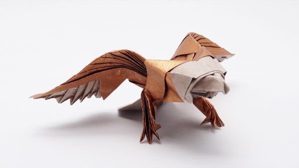 Origami Eagle - Simplified version - Jo Nakashima
