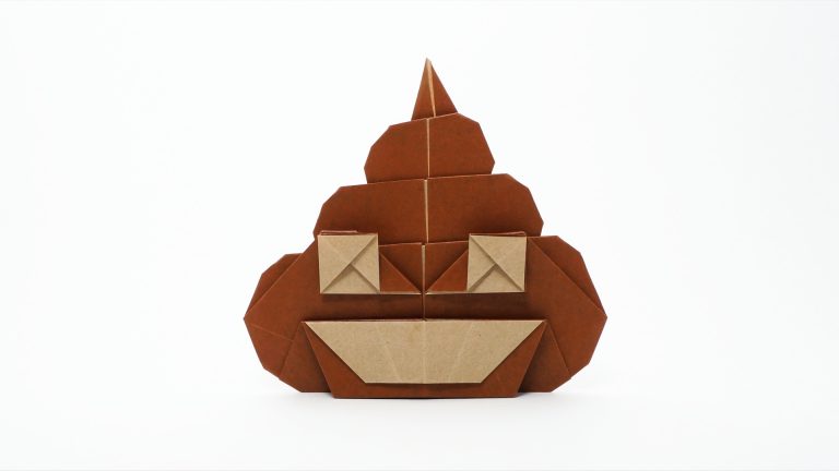 Origami Poop Emoji