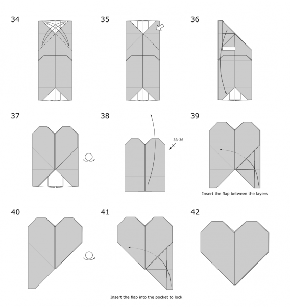 Origami Nakashima Heart Jo Nakashima