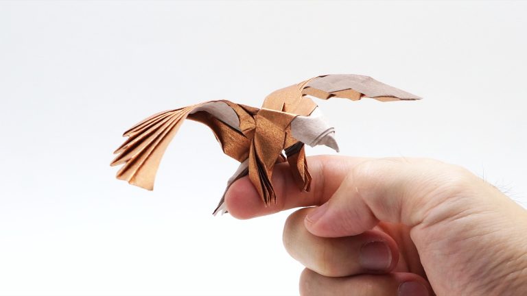 Origami Eagle – Simplified version