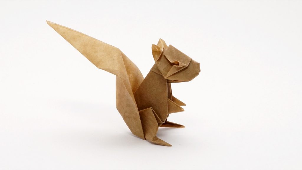 Origami Squirrel by Jo Nakashima