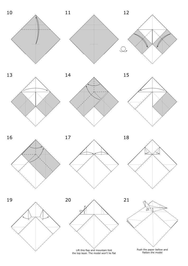 Origami Maneki Neko p2