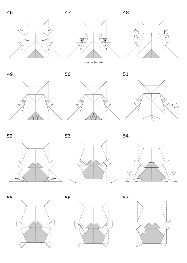 Origami Maneki Neko p5