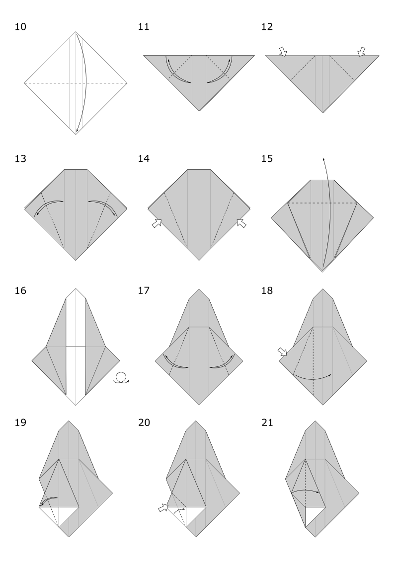 origami dove instructions