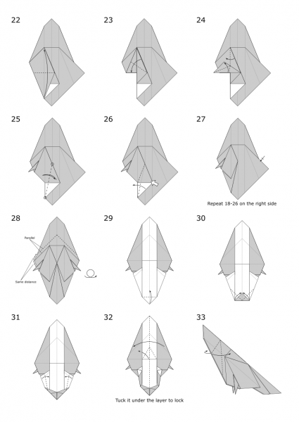 Origami Pigeon - Jo Nakashima