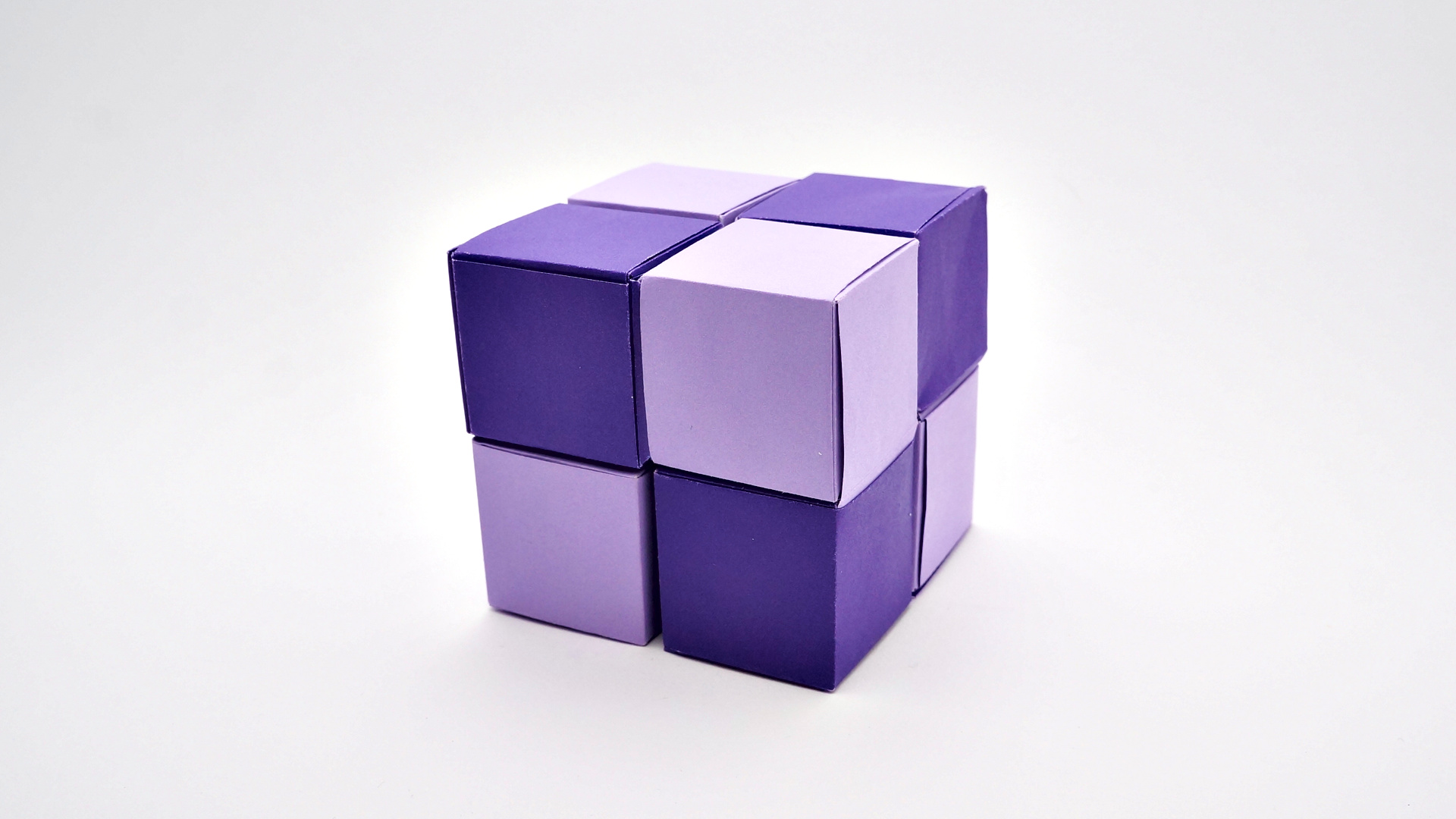 Origami Infinity Cube by Jo Nakashima
