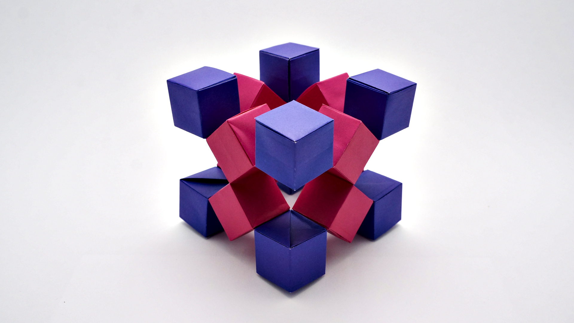 Origami Moving Cubes 2 by Jo Nakashima