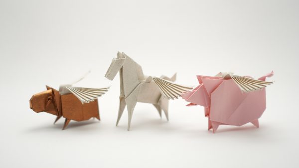 Origami Wings by Jo Nakashima