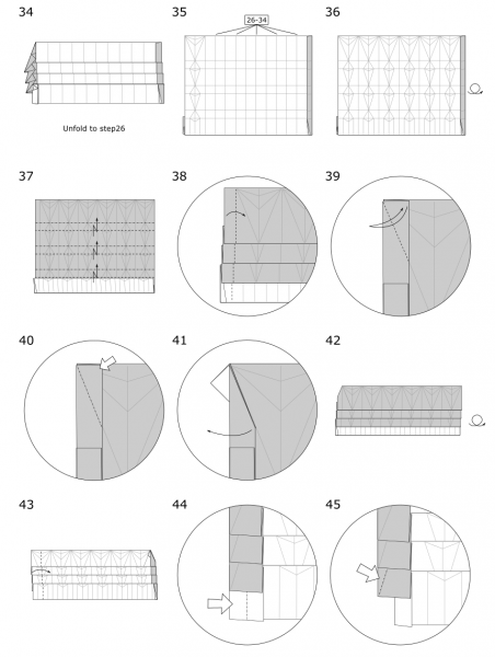 One Sheet Origami Tree v4 - Jo Nakashima