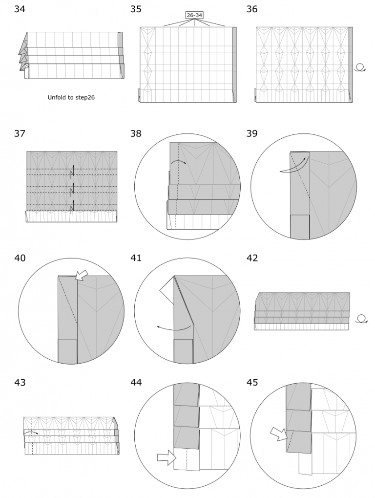 One Sheet Origami Tree V4 - Jo Nakashima