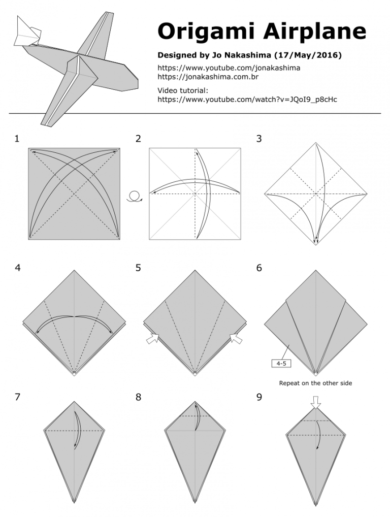 Origami Airplane - Jo Nakashima