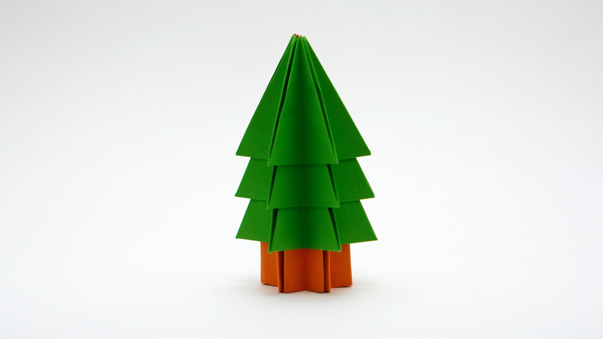 One Sheet Origami Tree v4