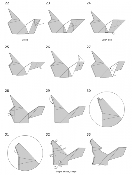 Origami Wolf - Jo Nakashima