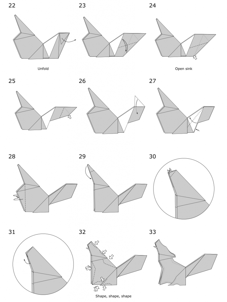 Origami Wolf - Jo Nakashima