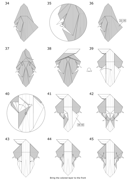 Origami Peacock - Jo Nakashima