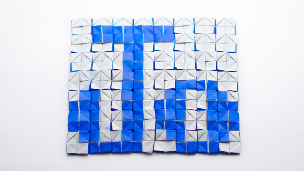 Origami Pixels Jo Nakashima