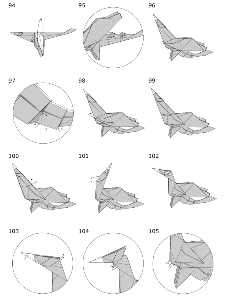 Origami Devil Dragon v3 - Jo Nakashima