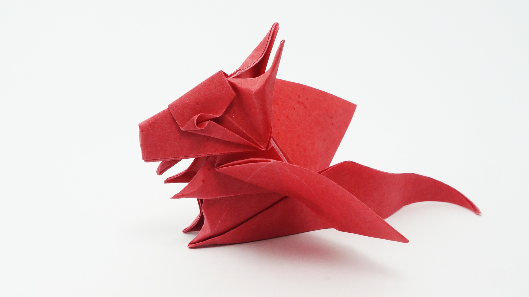 origami instructions chinese dragon