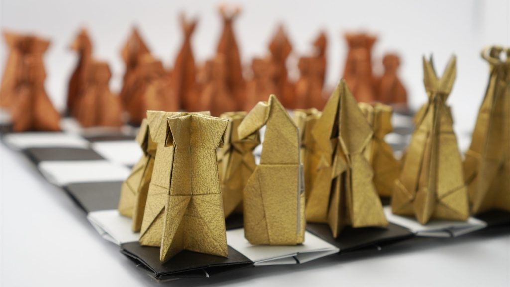 Origami Chess Set Jo Nakashima