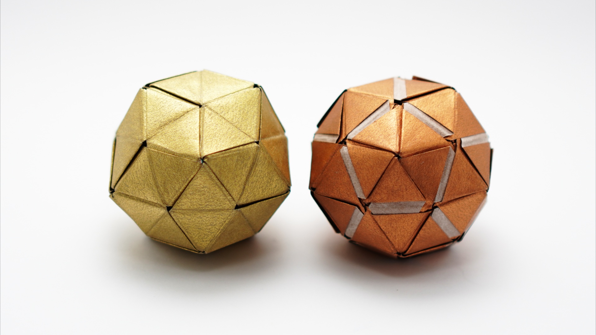 Origami Pentakis Dodecahedron by Jo Nakashima