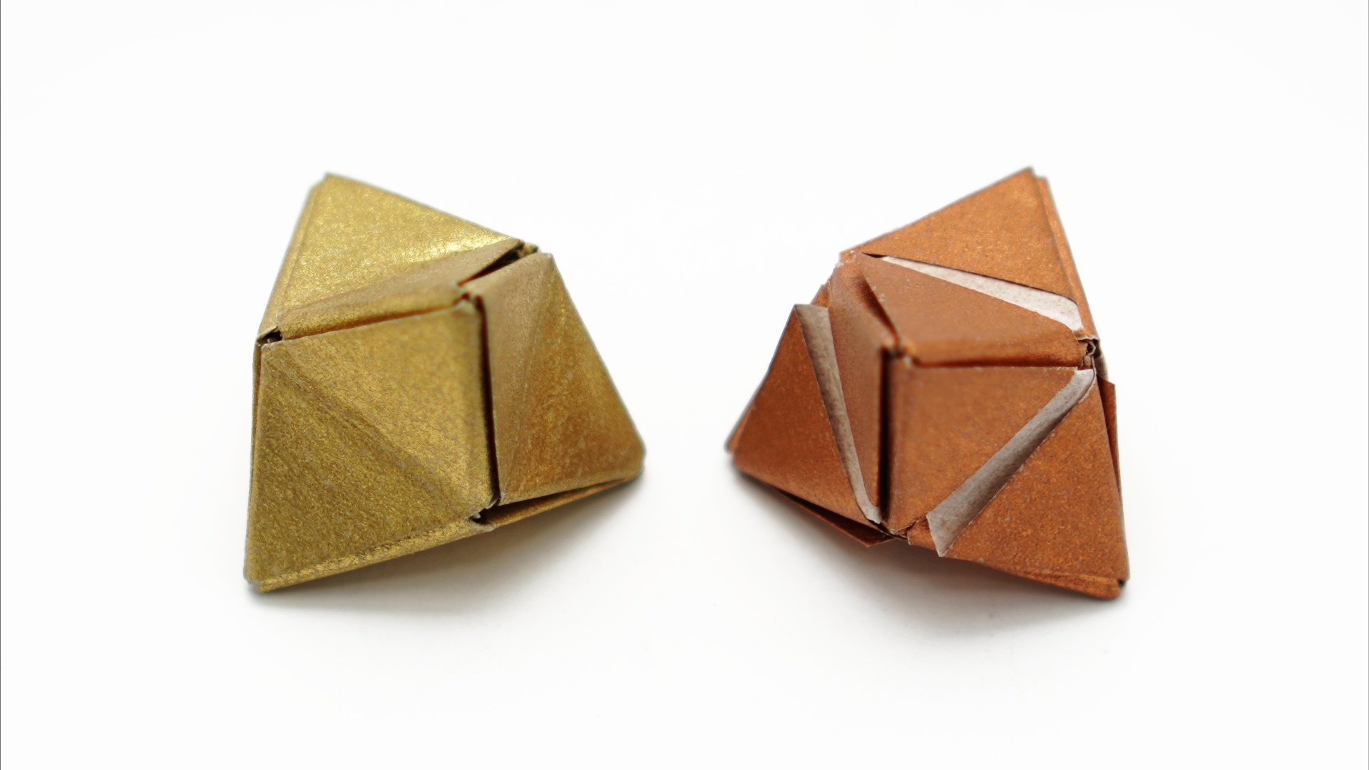 Origami Triakis Tetrahedron