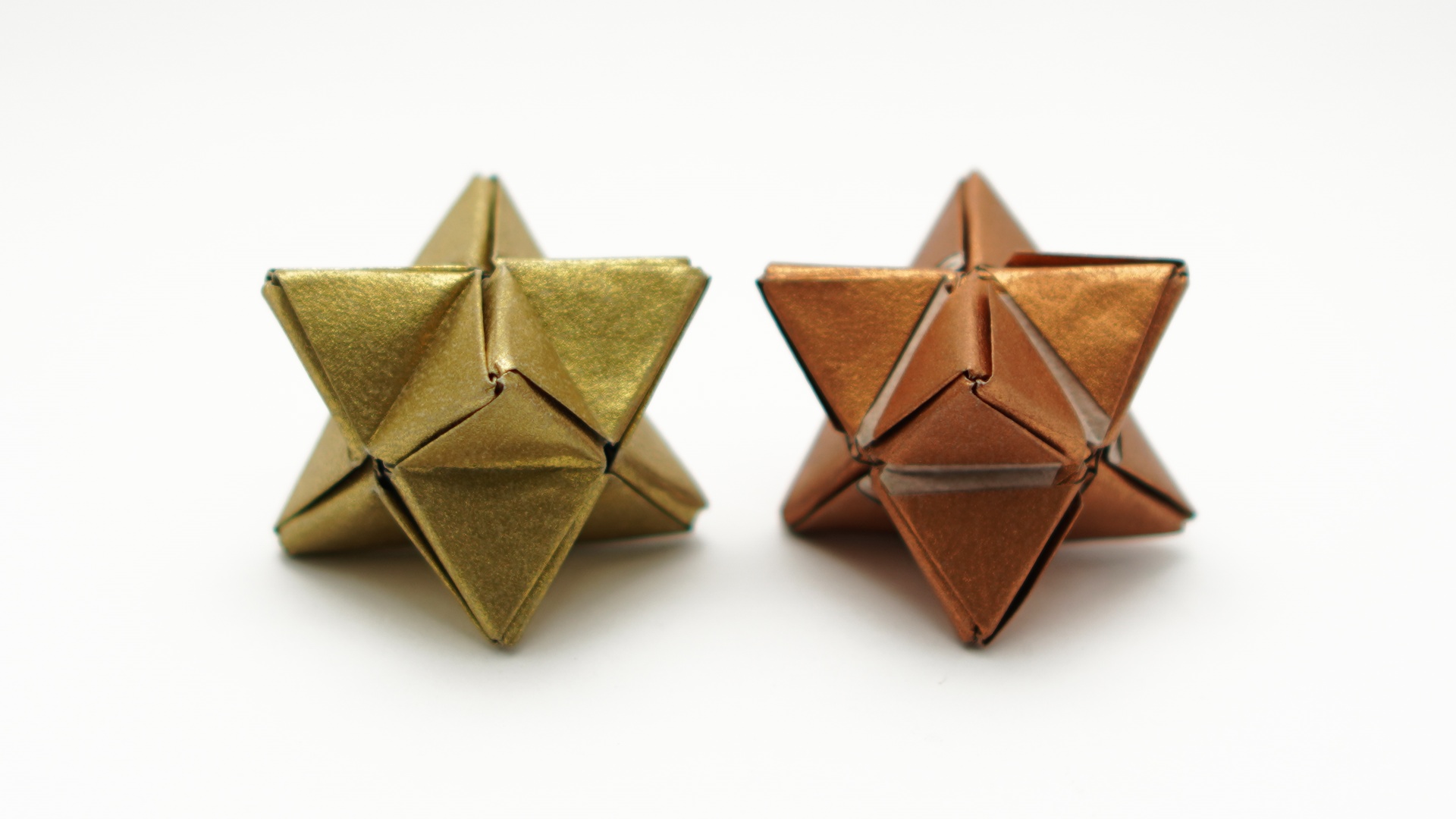 Origami Triakis Octahedron by Jo Nakashima