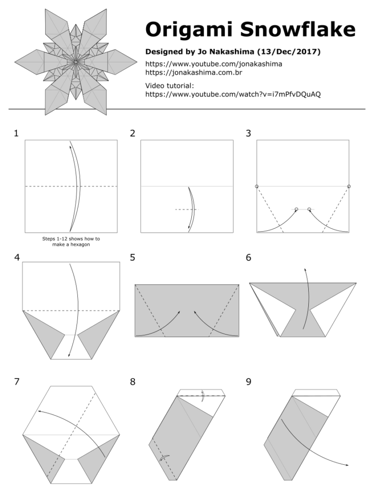 Origami Snowflake - Jo Nakashima