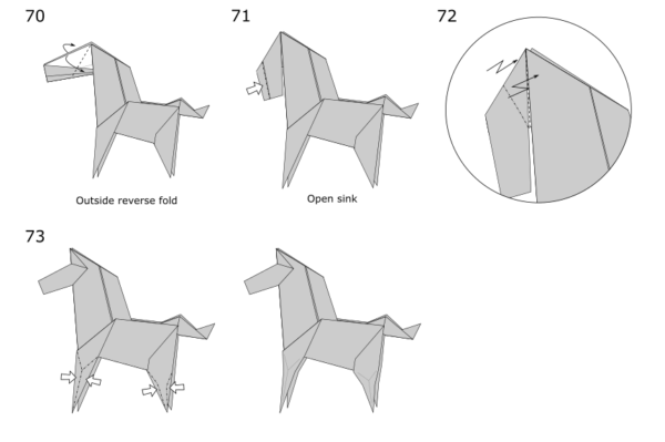 Origami Horse - Jo Nakashima