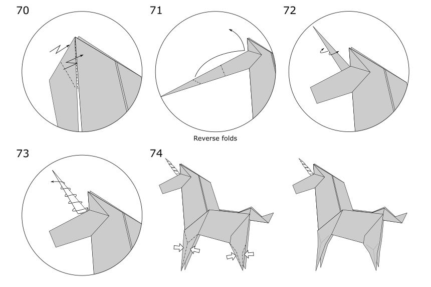 Origami Unicorn - page 7