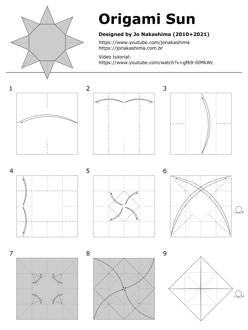 Origami Sun - page 1