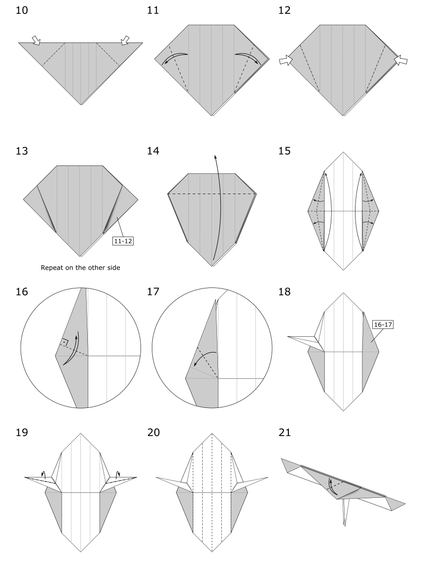 Origami Flamingo by Jo Nakashima - page 2/4