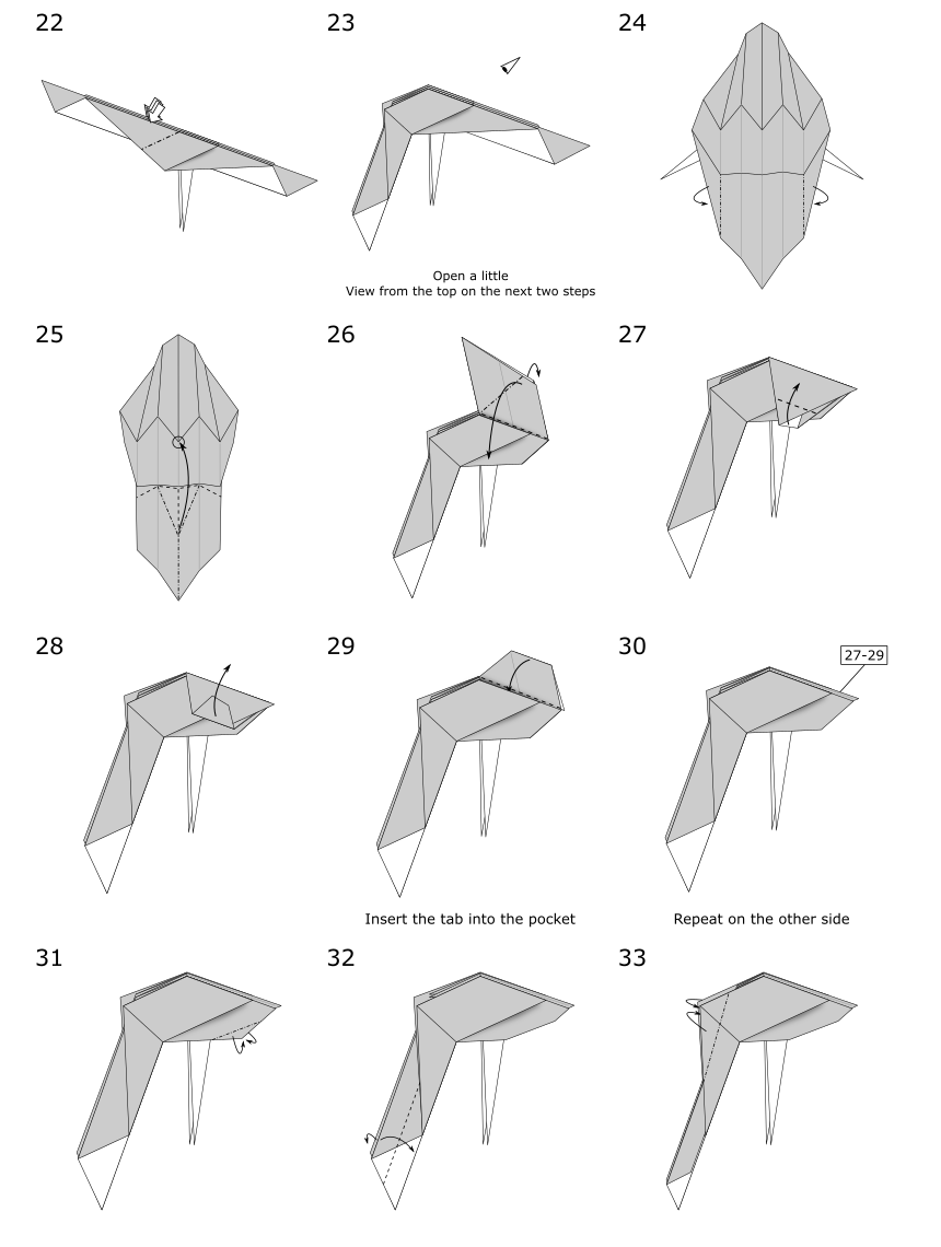 Origami Flamingo - Jo Nakashima