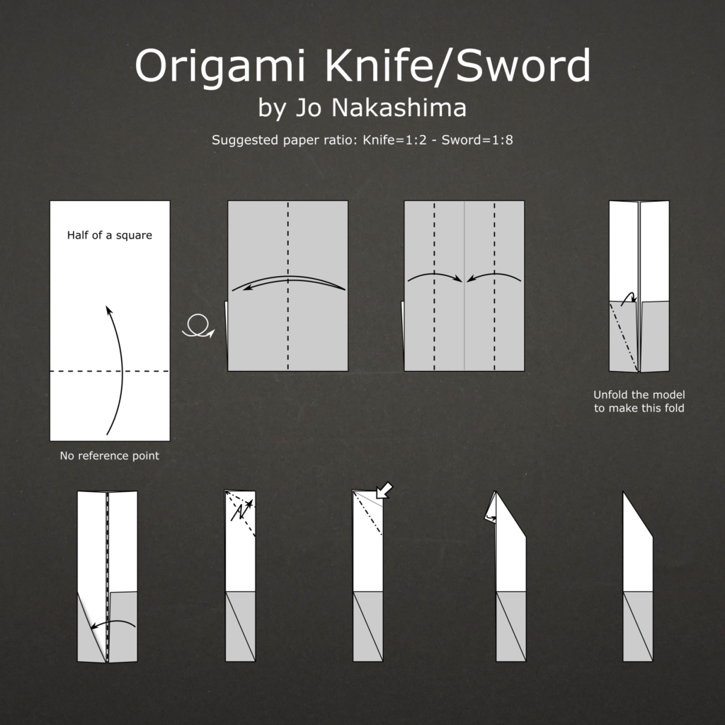 Origami Knife/Sword