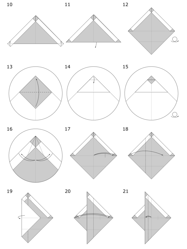 Origami Goose diagrams - page 2
