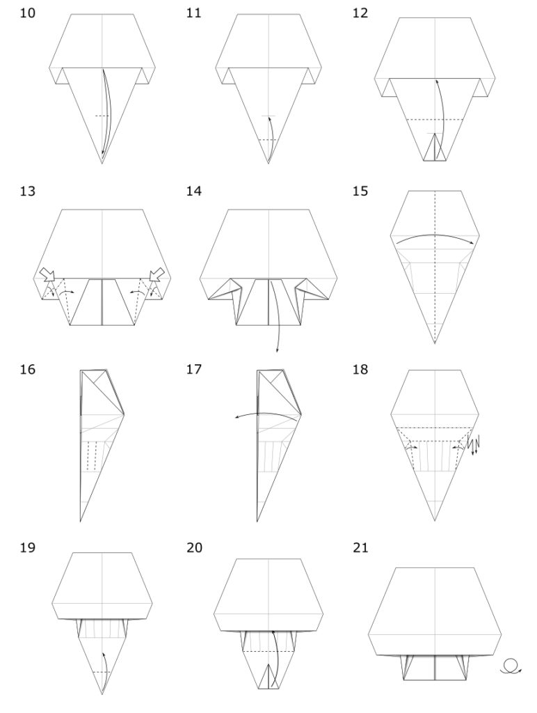 Origami Skull Emoji - page 2