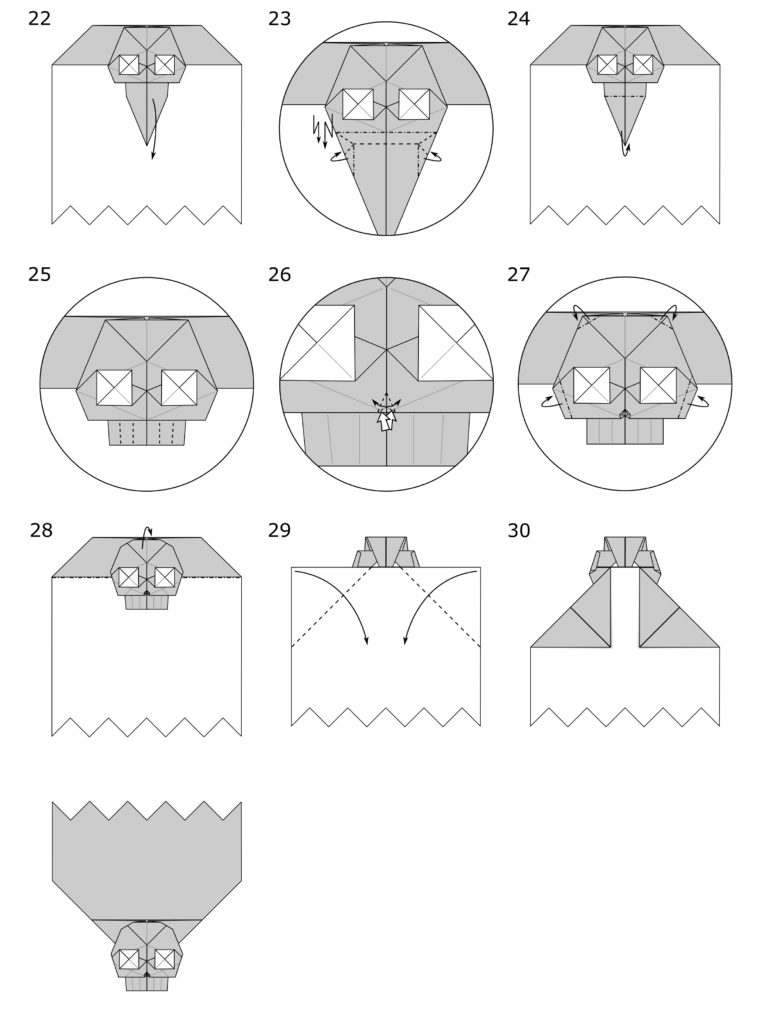 Paper Skull Tutorial Toilet Paper Skull - Jo Nakashima
