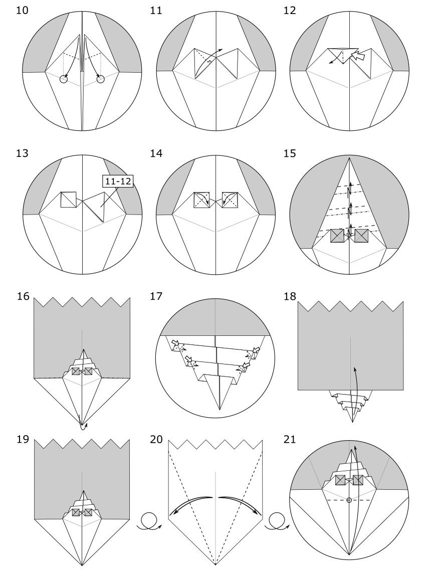 Origami Toilet Paper Poop diagrams - page 2